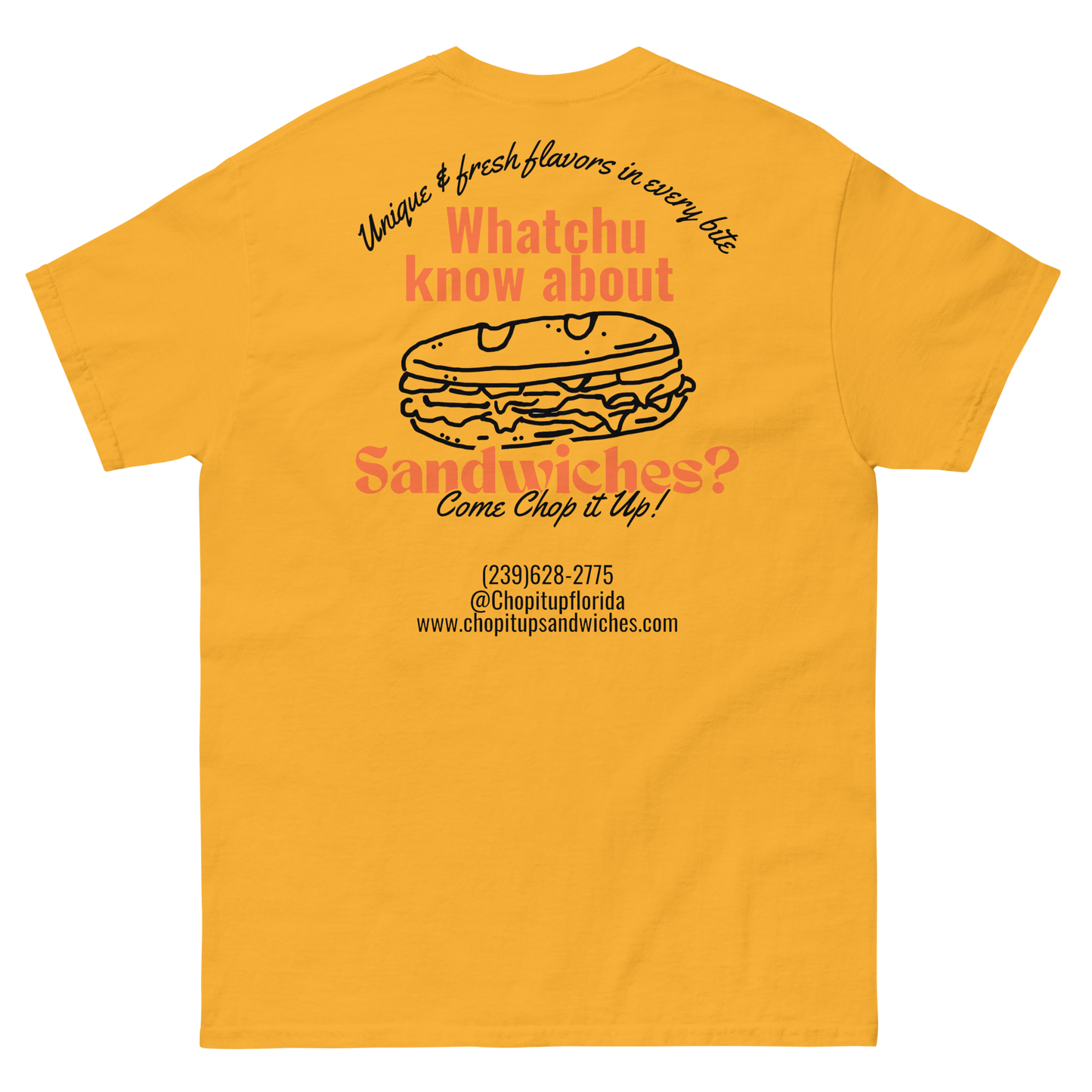 Whatchu Know About Sandwiches Tee (3 colors)